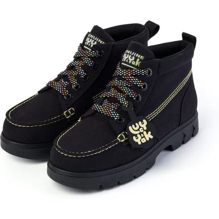 Kickers Hi x Lucy Dames Zwart Laarzen