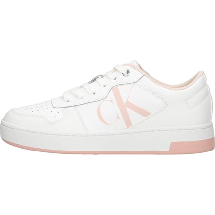 Calvin Klein - Cupsole Laceup Basket Low Lth Wit 36
