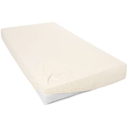 Primera Jersey hoeslaken (Ecru, 90-100 x 200 cm)