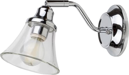Rabalux - Wandlamp - E14 IP44 badkamer wandlamp - Zilver