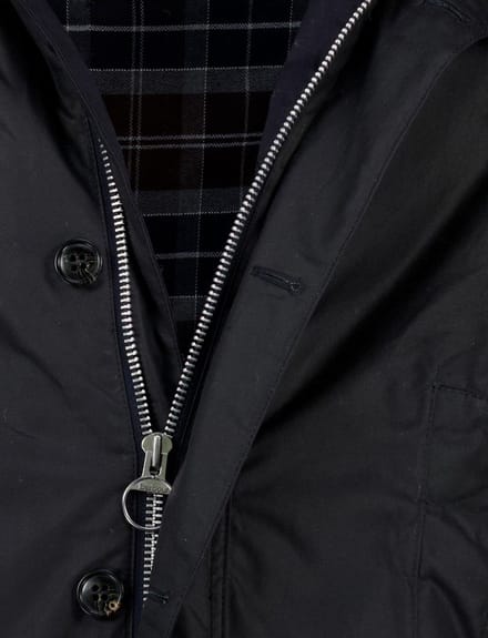 Barbour tussenjas donkerblauw