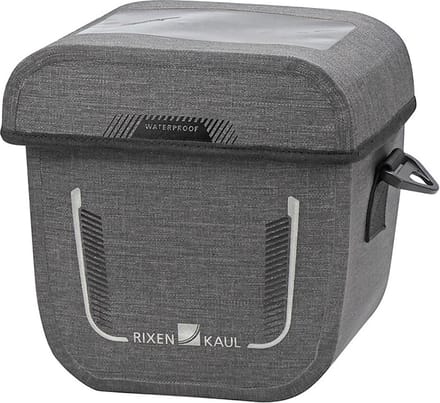 KLICKfix Stuurtas Aventour Compact Waterproof 3L Grijs