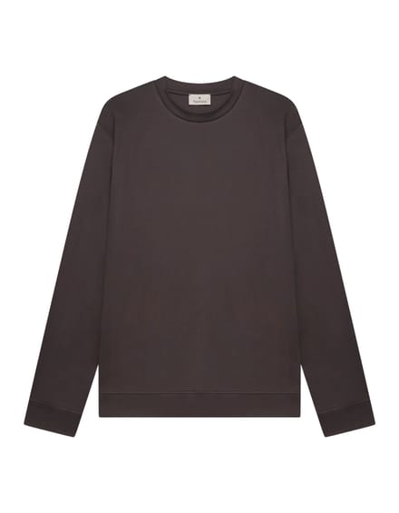 Valenza Heavy Supima Sweaters Donkergrijs 1102