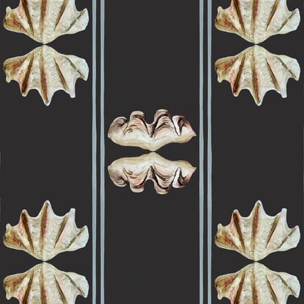 Behang La Mer zwart
