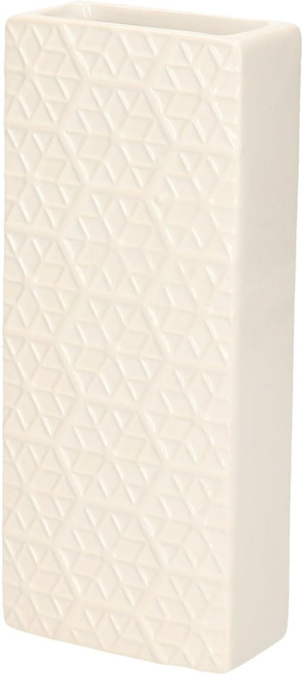 Gerimport Luchtbevochtiger/waterverdamper radiator - wit - aardewerk - L7,5 x H17,5
