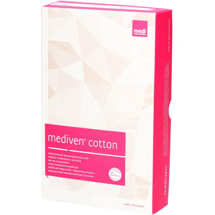Mediven Cotton Ccl2 Ag/nob-w O.t. Caramel M2 1paar 1 Kousen