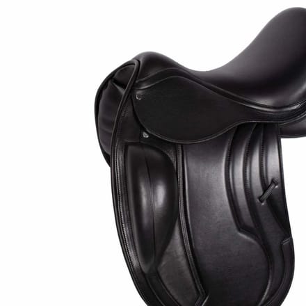 Rossner Burlington Dressuur Zadel - Maat: 16 - Zwart - Polyamide