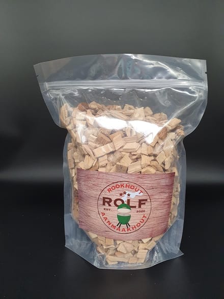Assortiment rookhout chunks/snippers  appel /kers /beuk / eik
