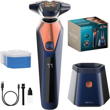 Cecotec Elektrisch Scheerapparaat PrecisionCare Saphire Pro Titanium IPX7 Zelfreinigend