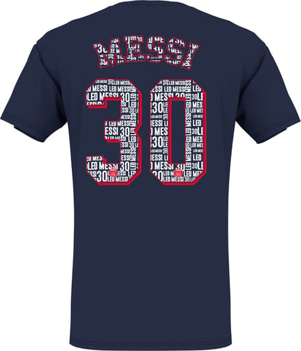 PSG Messi 'Eiffel' t-shirt Wit - Adults