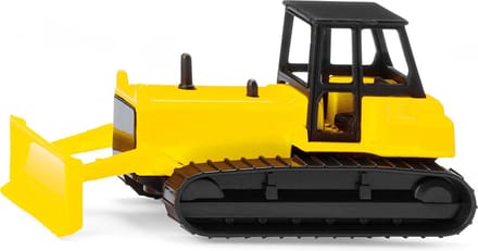 Siku Bulldozer, Bulldozer, Metaal, Kunststof, Zwart, Geel