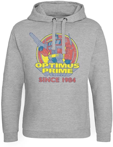Transformers Optimus Prime - Since 1984 Epic-hoodie, grijs gemêleerd