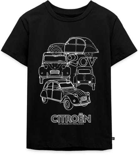 Citroën 2CV Modellen Schetsen Premium T Shirt Kinderen