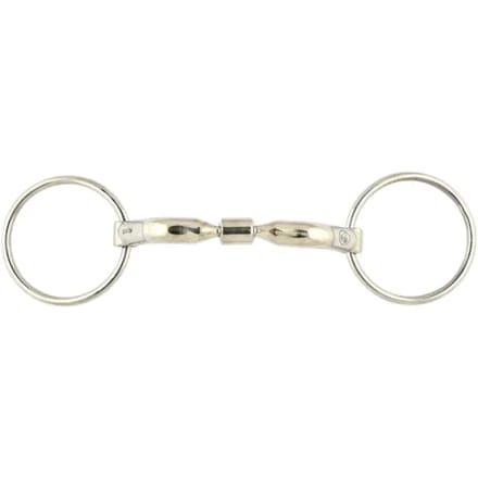 Mors 2 rings voor anatomisch geblokkeerd paard Jump'In