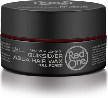 48 x Red One Haarwax - QuickSilver Aqua Hair Wax Full Force 150 ml