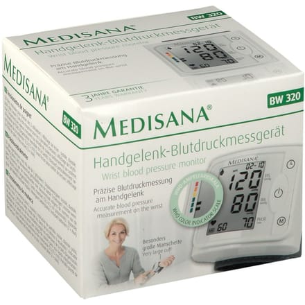 medisana BW 320 - Polsbloeddrukmeter