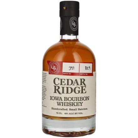 Cedar Ridge whisky Cedar Ridge Iowa Bourbon Whiskey 40% Vol. 0,7l