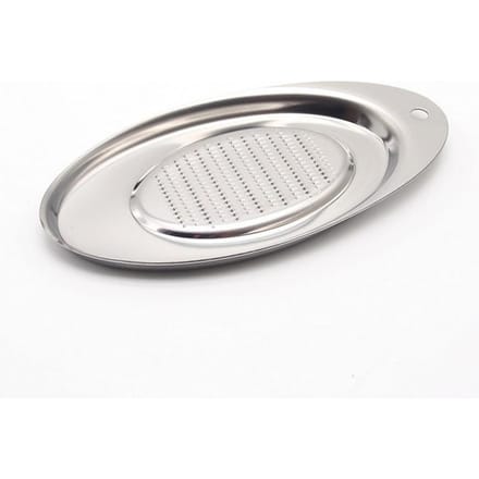 Épaissir Acier Inoxydable Râpe à Gingembre Wasabi Ail Outils de Broyage Râpe à Fromage Pas Facilement white