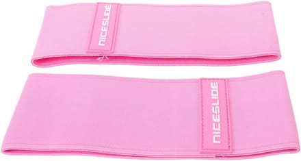 Schaatsbeschermers - Schoen beschermers - Rolschaatsen training - Elastische band - 1920 x 720 cm - Roze
