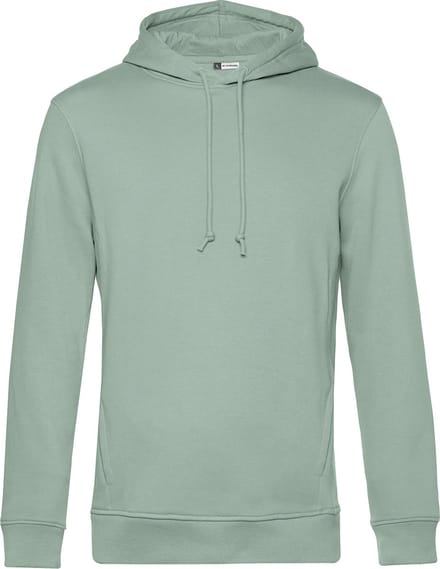 Organic Inspire Hooded° B&C Collectie maat S Sage