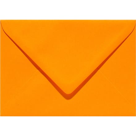 Envelop Papicolor EA5 156x220mm oranje pak à 6 stuks