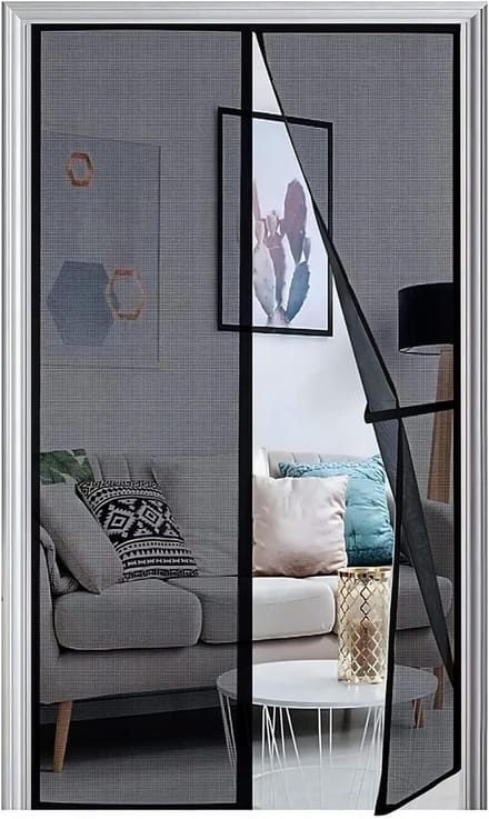 Vliegengordijn Magnetische Deur - Insectenbescherming - 105 x 220 cm