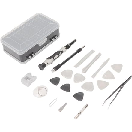 135 in 1 Schroevendraaierset Flexibele Verstelbare Nauwkeurige Schroevendraaierset voor Computer Bril PC gray