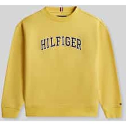 regular fit sweatshirt van katoenmix