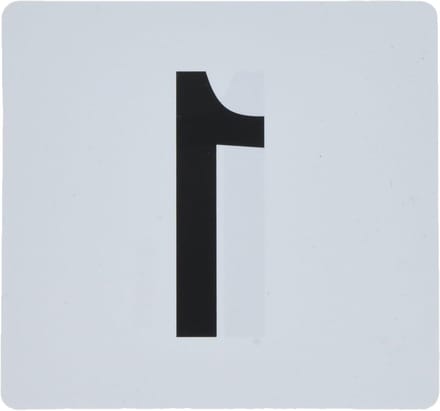 Tafel Nummers - Genummerde Borden - Restaurant Indeling - Duurzaam Plastic - 100 Stuks - Wit