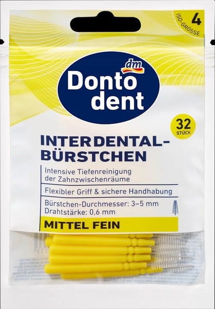 Interdentale Borstels - Tandenstokers - Mondhygiëne - Taps Toelopende Snede - ISO 4