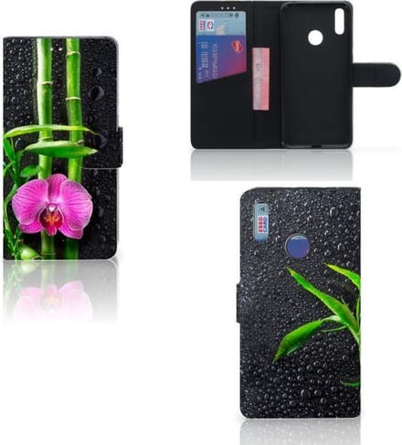 Huawei Y7 (2019) Hoesje Orchidee