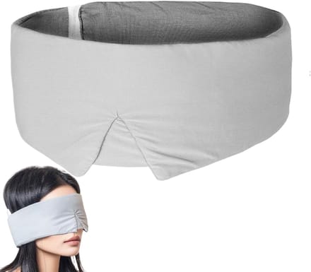 Slaapmasker - Oogmasker - Reizen en Rust - Verstelbare band - 72x75 cm