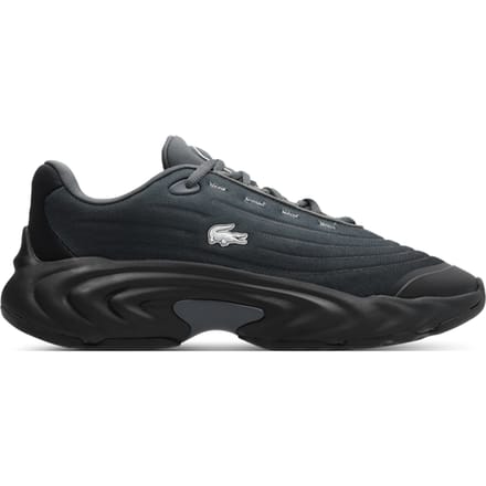 Lacoste Spinor Sneakers Heren - Zwart - Maat 40 - Mesh/Synthetisch