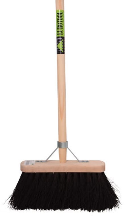 MM Eurotool Bezem FSC 29cm met steel 150cm