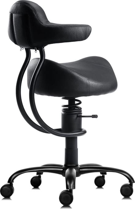 Spinalis Ergonomische bureaustoel Rodeo - Actieve ergonomische bureaustoel - Ergonomisch - Zwart - Dynamisch zitvlak