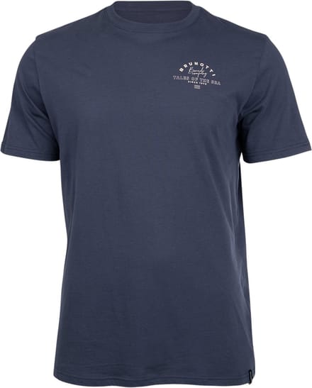 Brunotti - Janusai - T-Shirt Indigo Blue - 100% Katoen - Regular Fit - M
