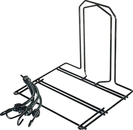 Bagagedrager verbreder Steco 31 x 27 cm - zwart