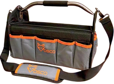 VOSCO® CABRIO - Gereedschapstas Open - Stalen Handvat - 40x20x28 cm