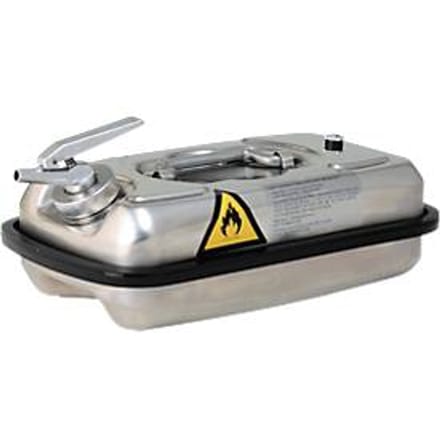 Doseer jerrycan, van rvs, 5 l