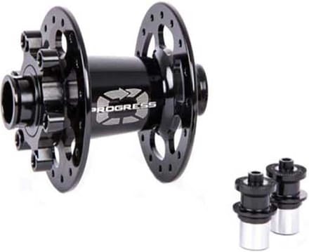 Progress Ultra Boost Disc Mtb Voornaaf Zwart 28H / 15 x 110 mm