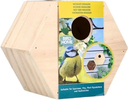 Bird Home Hexagon Mezen Nestkast