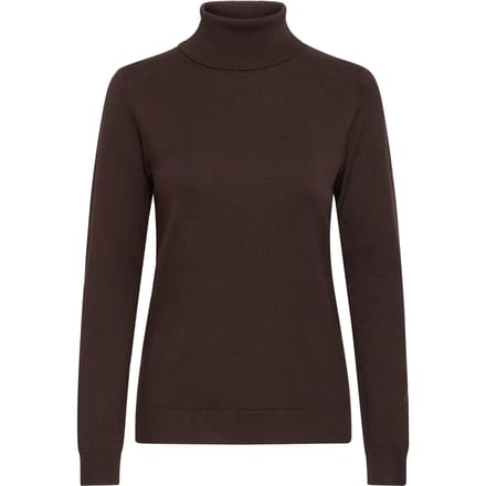 Slim Fit gebreide pullover van viscosemix model 'IHLULS'
