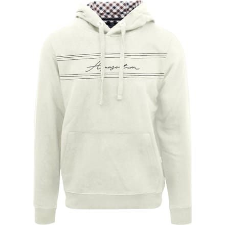Aquascutum Heren Signature Regular-hoodie (Boter)