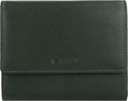 Esquire Viktoria Portemonnee RFID Leer 12 cm - Dames - Horizontaal - grün