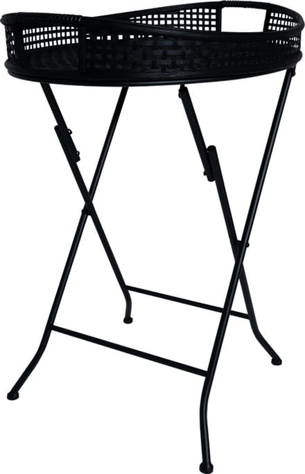 Levi bijzettafel 62x43x69,5 cm - zwart