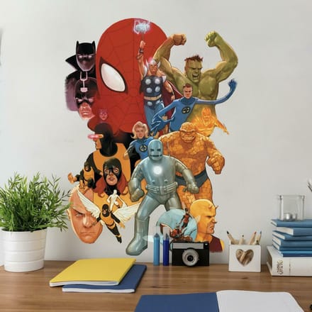 Roommates Muursticker Avengers Classic Jongens 53 X 76 Cm Vinyl