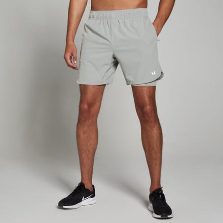 MP 2-in-1 trainingsshort voor heren - Stormgrijs - XL