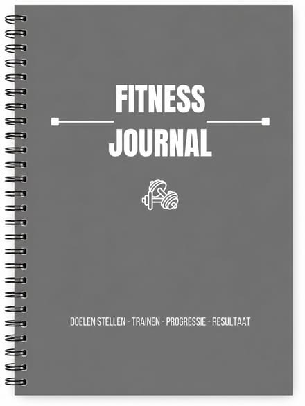 Fitness Journal – Workout Logboek – Trainingsschema – Progressie Tracker – 96 Trainingen – Ongedateerd – Fitness Planner