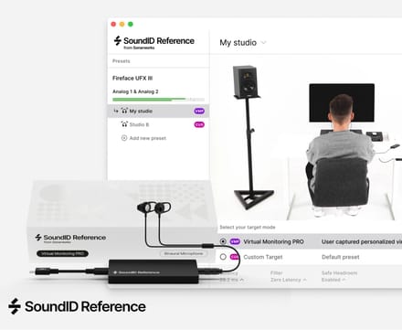 SONARWORKS SoundID Reference Virtual Monitoring PRO with Mic - Audio Tool Software