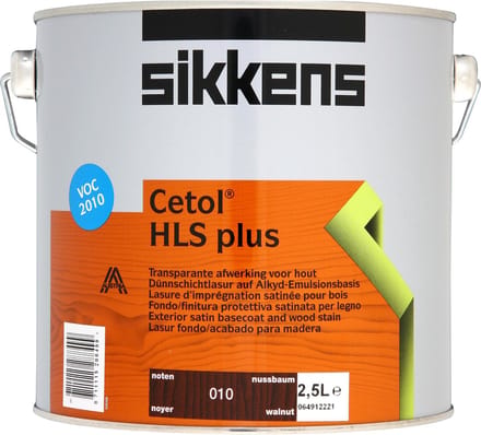 Sikkens Cetol Hls Plus - 010 - Noten - 2,5 l - 14-18 m²/l
